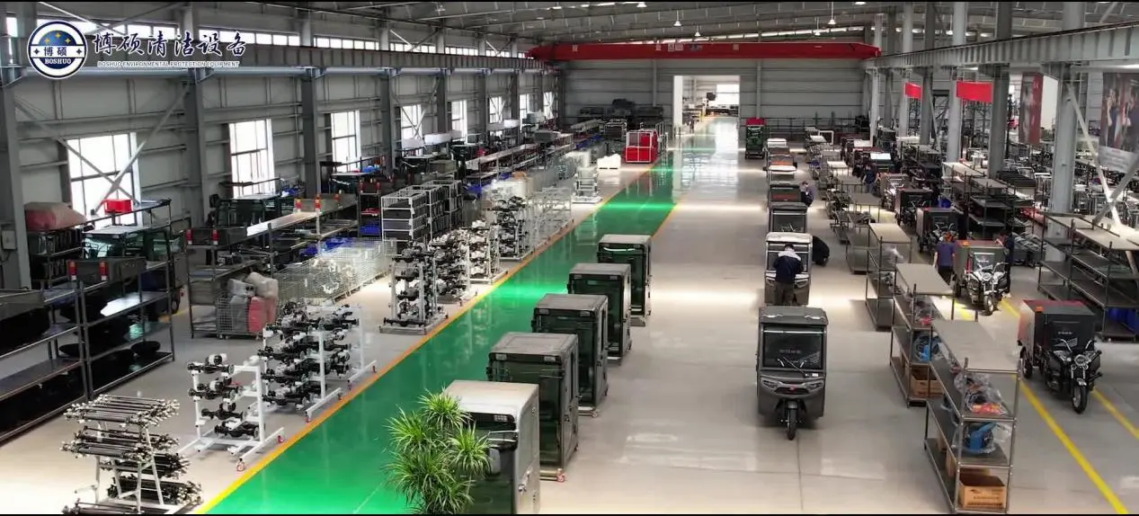Shandong Boshuo Environmental Protection Machinery Equipment warehouse