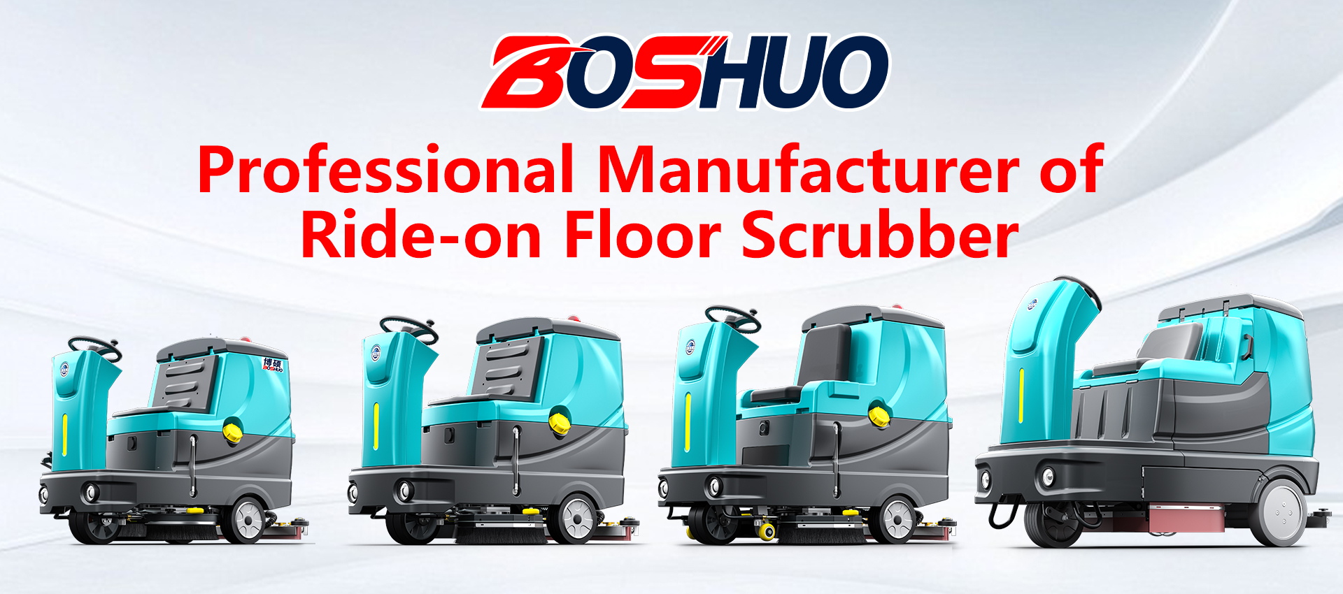Ride-on Floor Scrubber